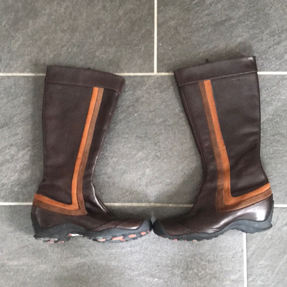 Merrell Eden Peak Leather and Suede Boots